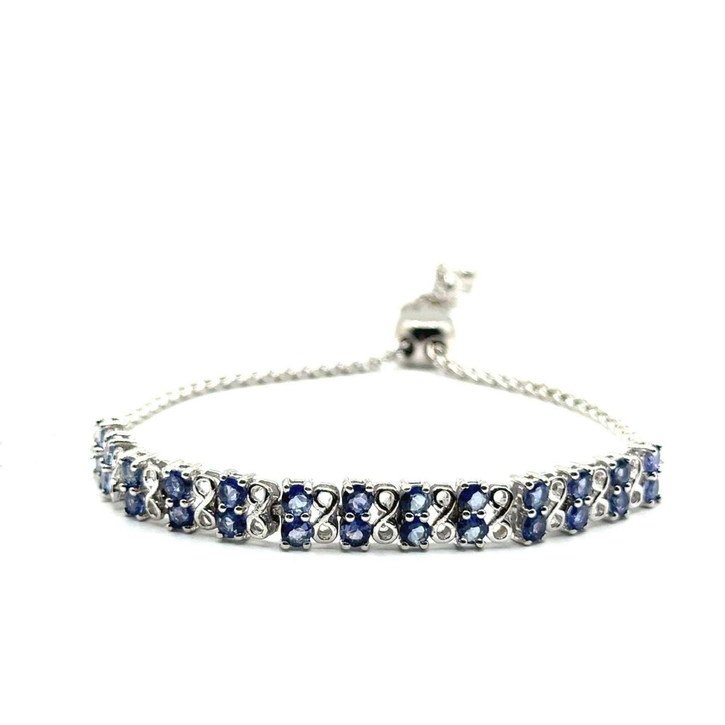 Pulsera de Tanzanita en Plata 925 (2.3cts)