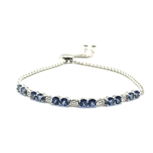 Pulsera de Tanzanita en Plata 925 (2.1cts)