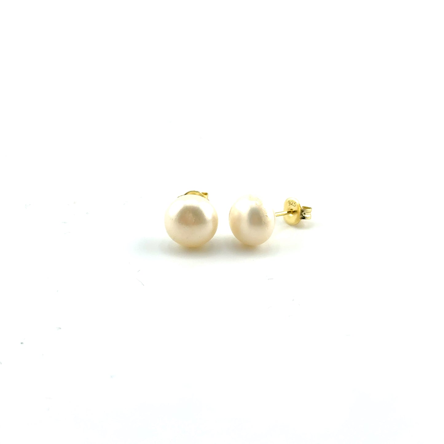 Aretes con Perlas en Plata
