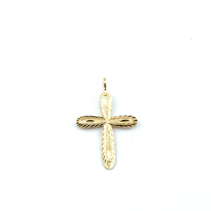 Dije (cruz) en Oro 14k