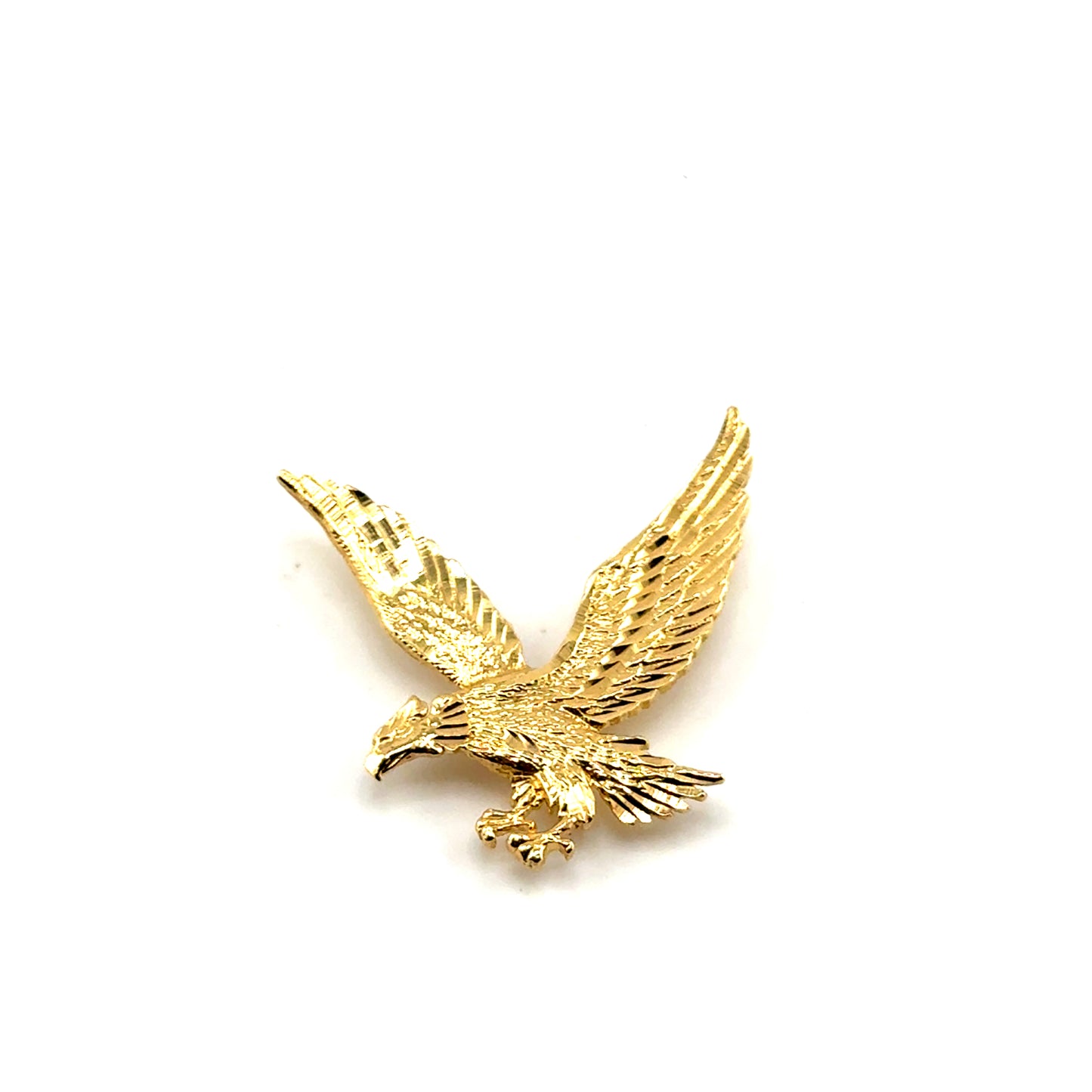 Dije (aguila-L) en Oro 14K