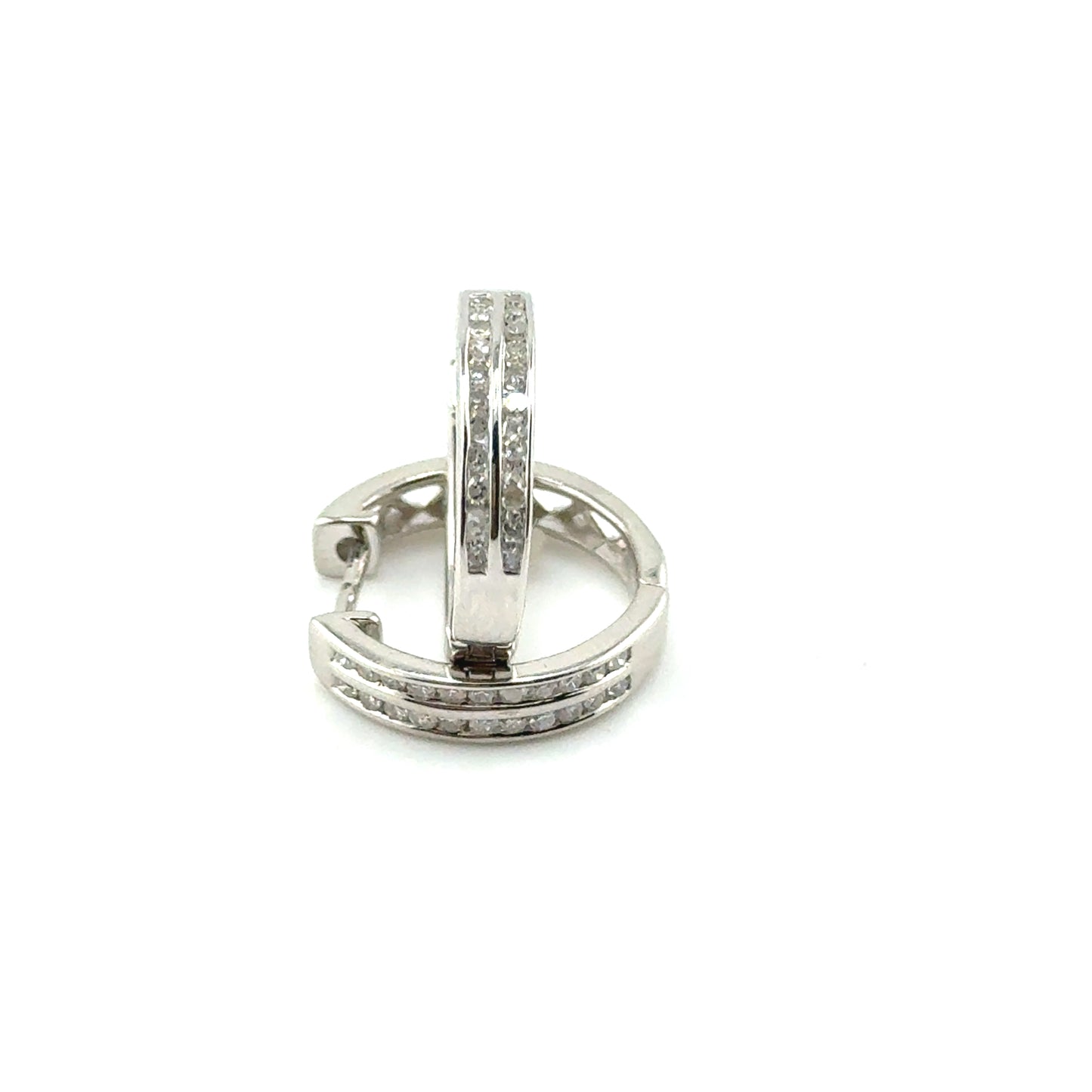 Argollas de Diamantes en Plata