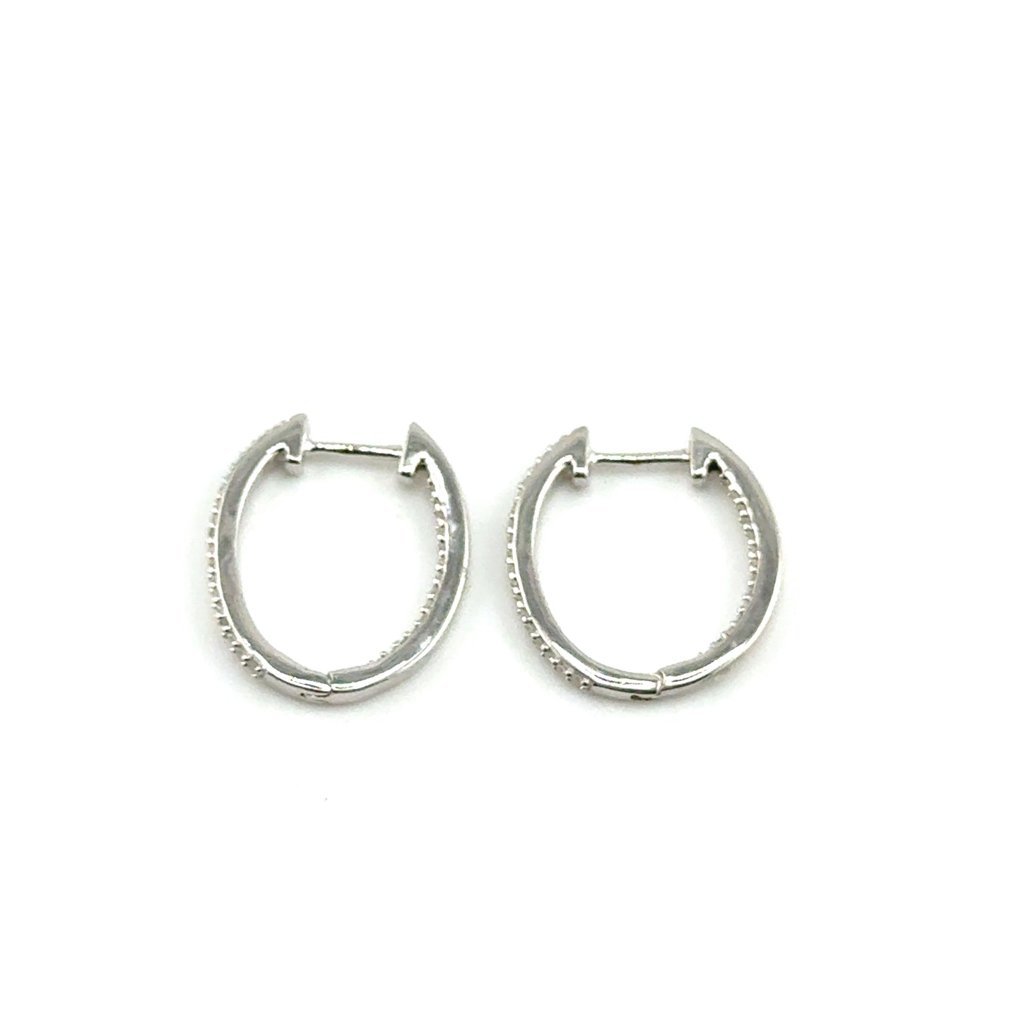 Argollas de Diamantes en Plata