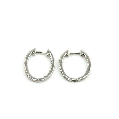 Argollas de Diamantes en Plata