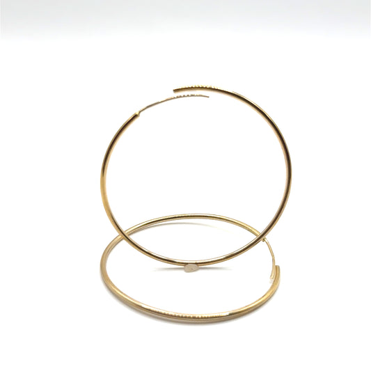 Argolla (cierre continuo) en Oro 10K