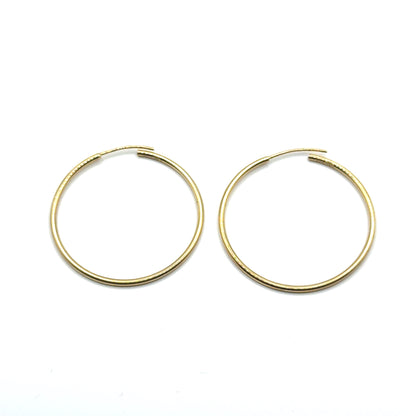 Argolla (cierre continuo) en Oro 10K