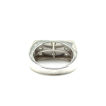 Anillo (de hombre) en Plata con Diamantes