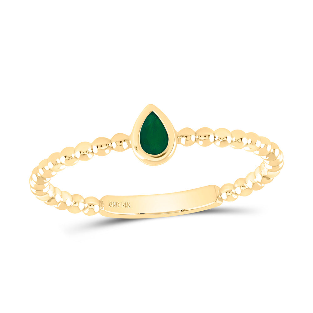 Emerald Ring in Gold