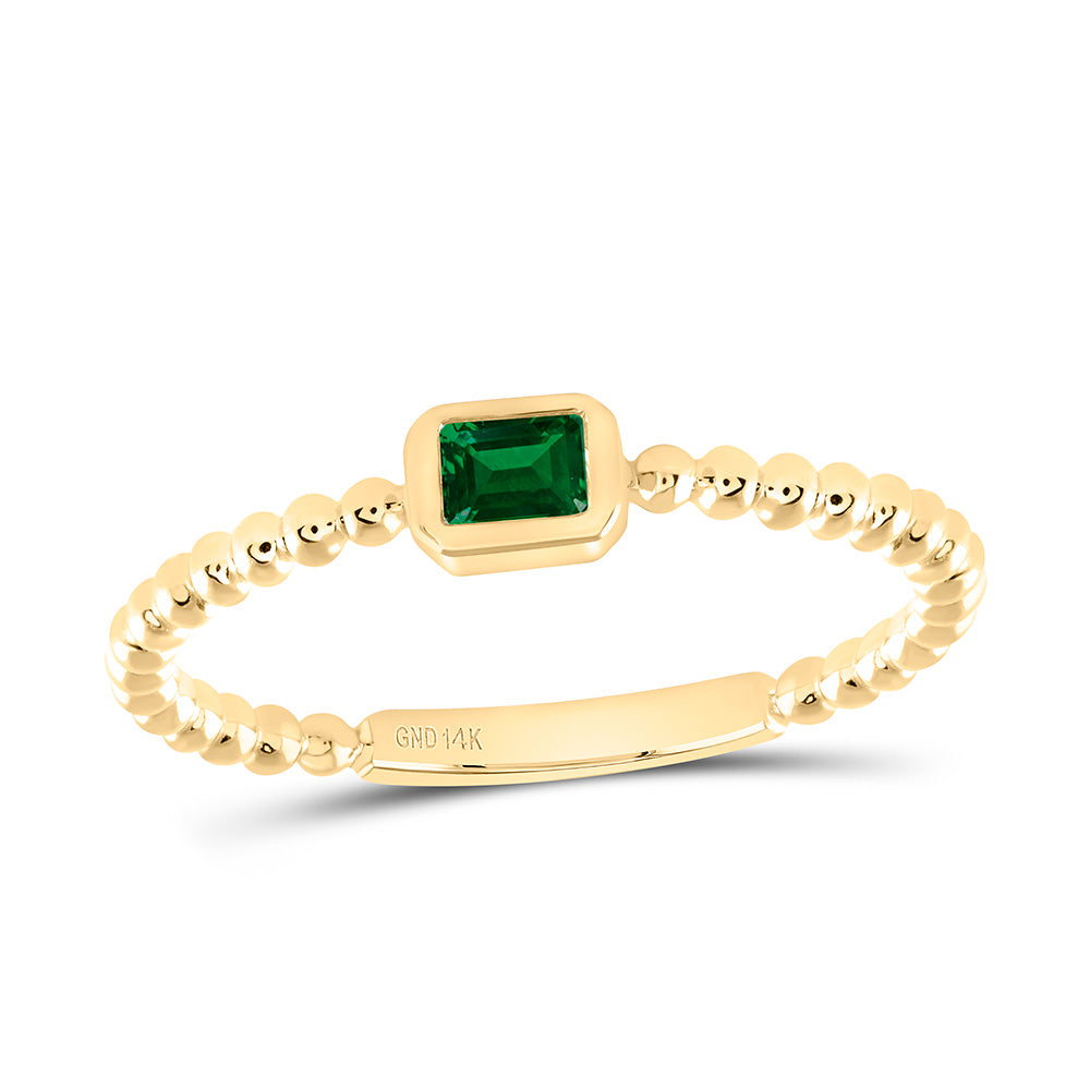 Emerald Ring in Gold