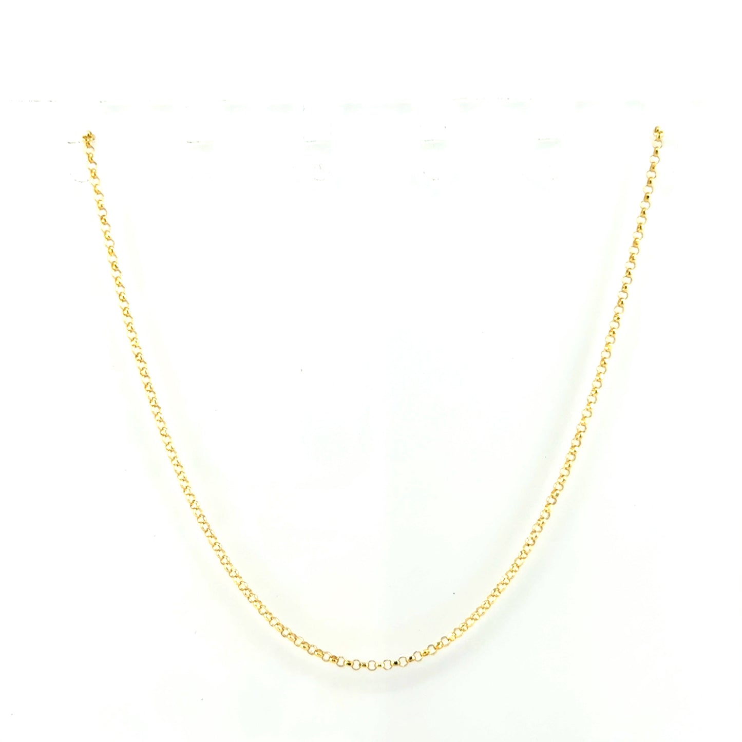 Cadena (rolo) en Oro 14K (45cm)