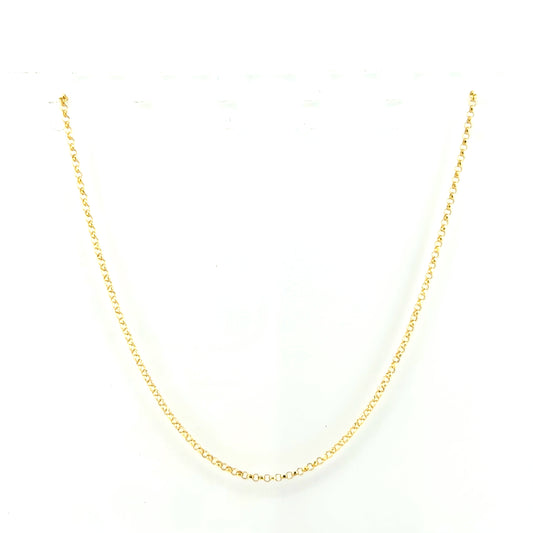 Cadena (rolo) en Oro 14K (50cm)