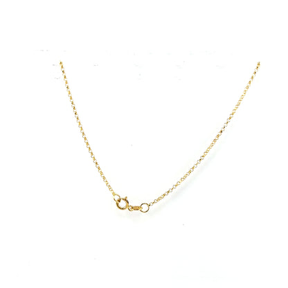 Cadena (rolo) en Oro 14K (45cm)