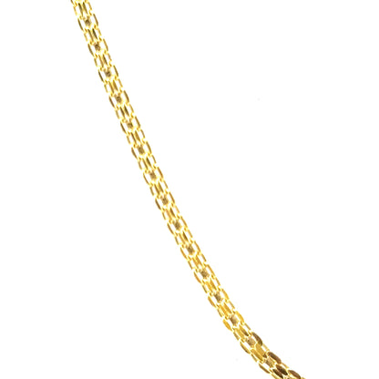 Cadena (valentina) en Oro 10k (45cm)