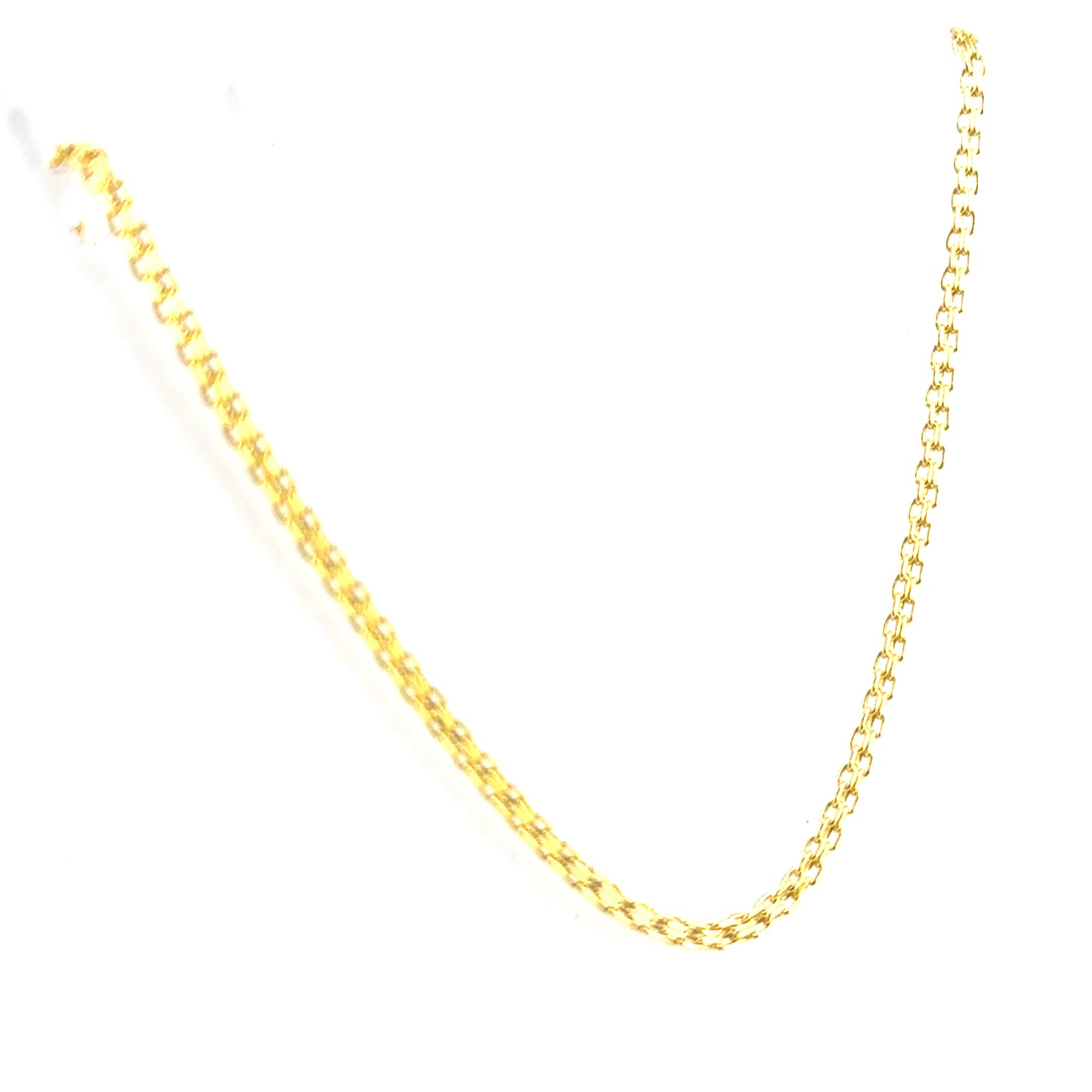 Cadena (valentina) en Oro 10k (45cm)