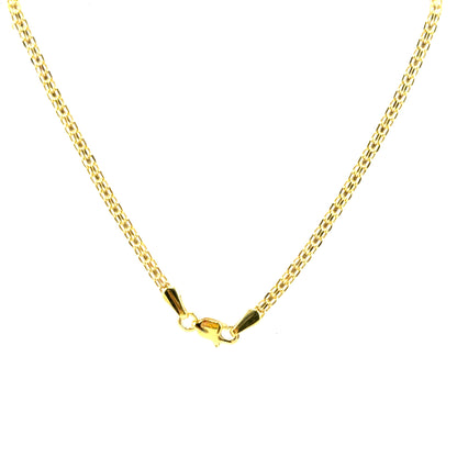 Cadena (valentina) en Oro 10k (45cm)