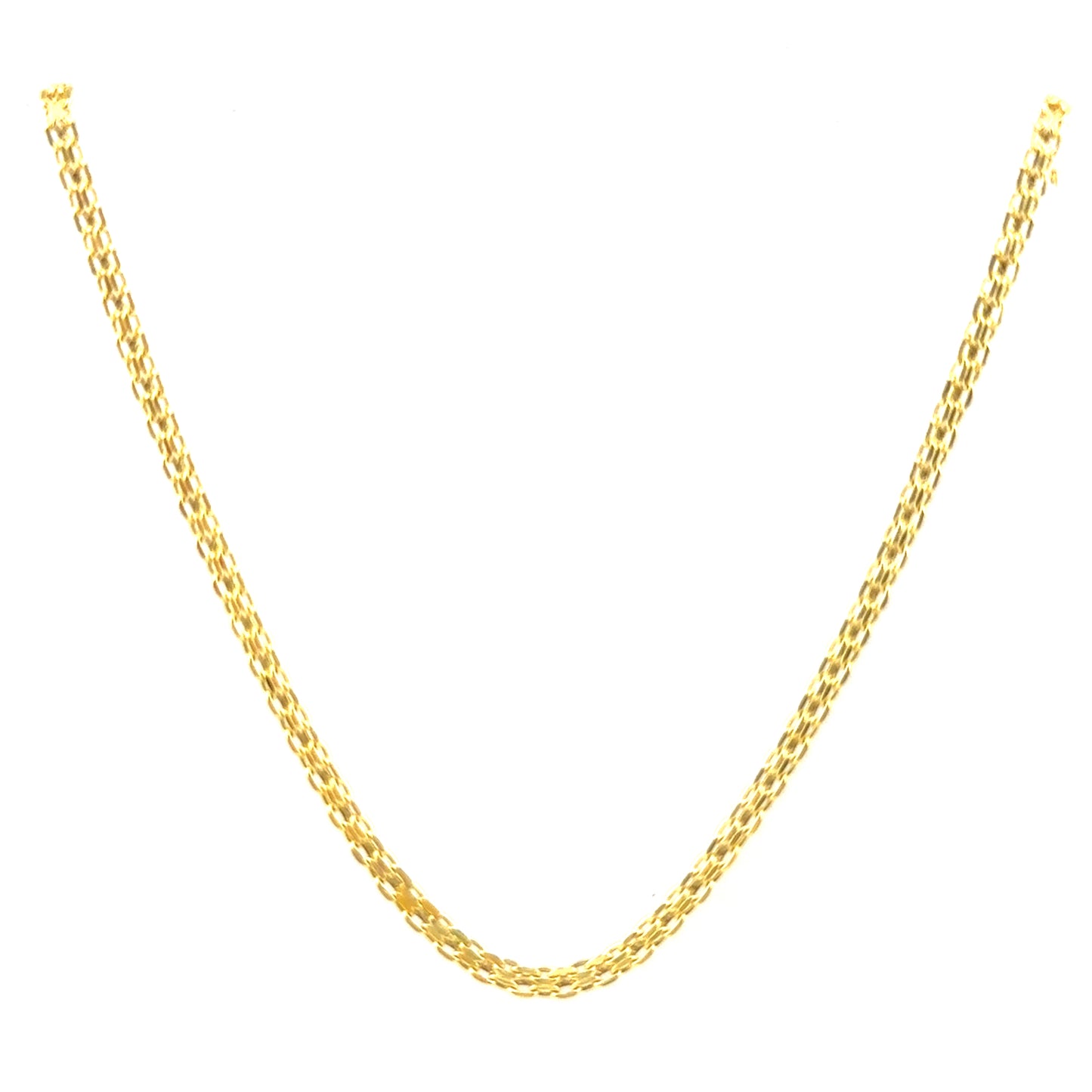 Cadena (valentina) en Oro 10k (45cm)