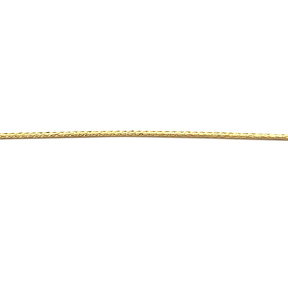 Pulsera (lomo de corvina) en Oro 10K