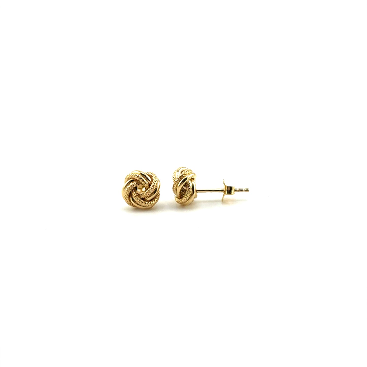 Aretes (nudos) en Oro 10K