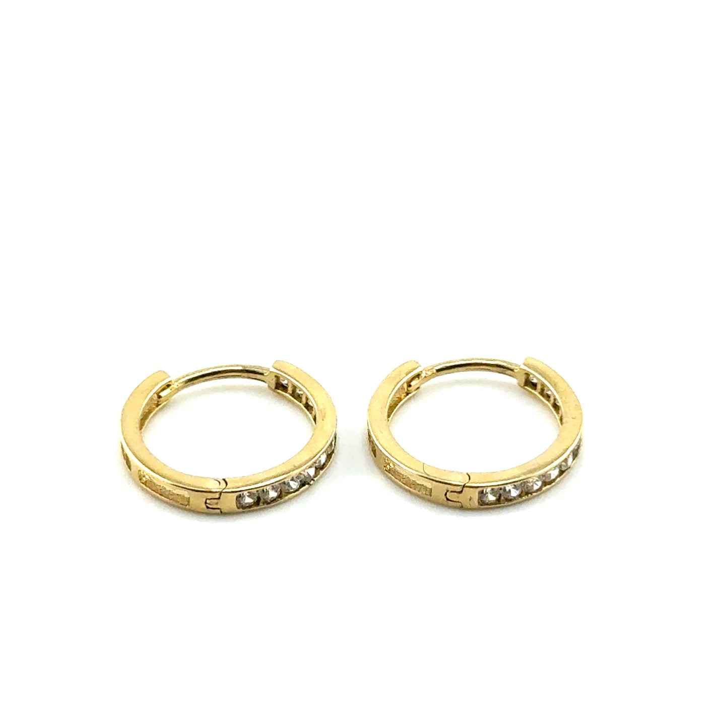 Huggies (con circones) en Oro 10K