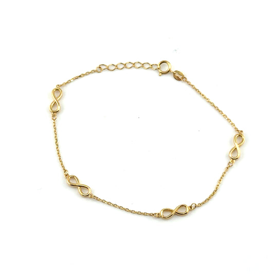 Pulsera (infinito) en Oro 18K