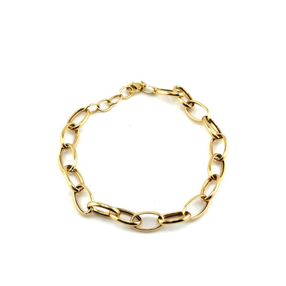Pulsera (ovalo) en Oro 18K