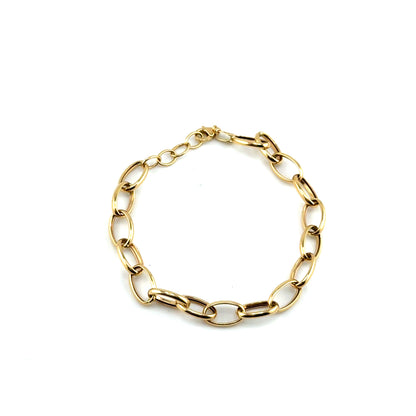 Pulsera (ovalo) en Oro 18K