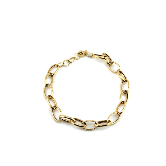Pulsera (ovalo) en Oro 18K