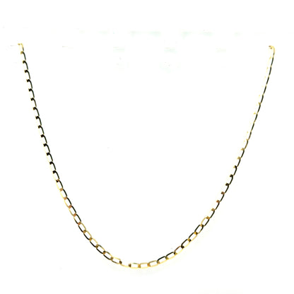 Cadena (baby gourmet) en Oro 14K (50cm)