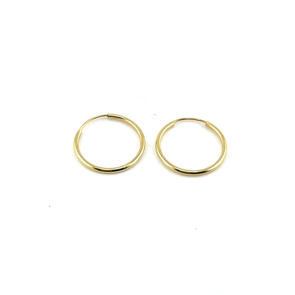 Argolla (cierre continuo) en Oro 10K (liso)