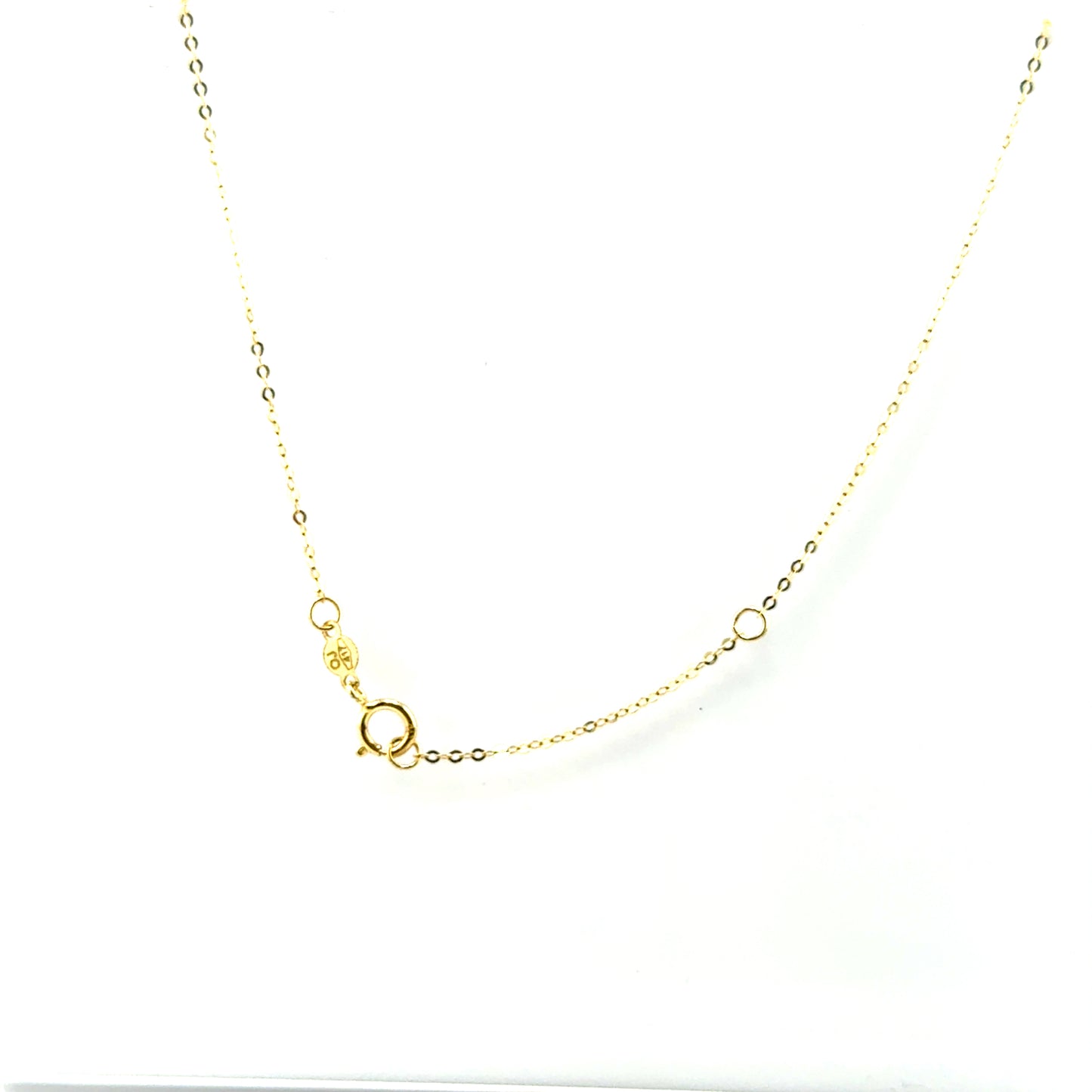 Collar (circulos) en Oro Tres Tonos