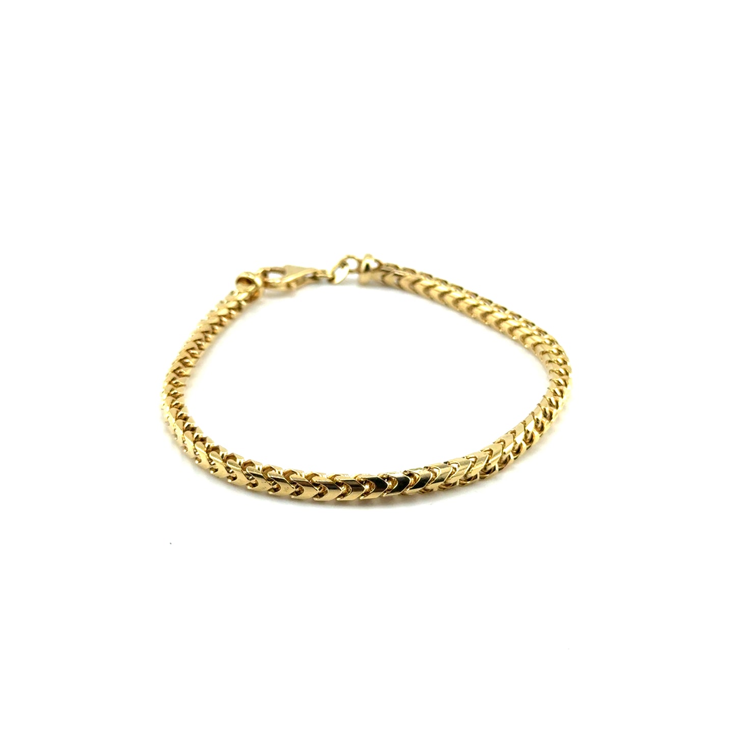 Pulsera Franco (maciza) en Oro 10K