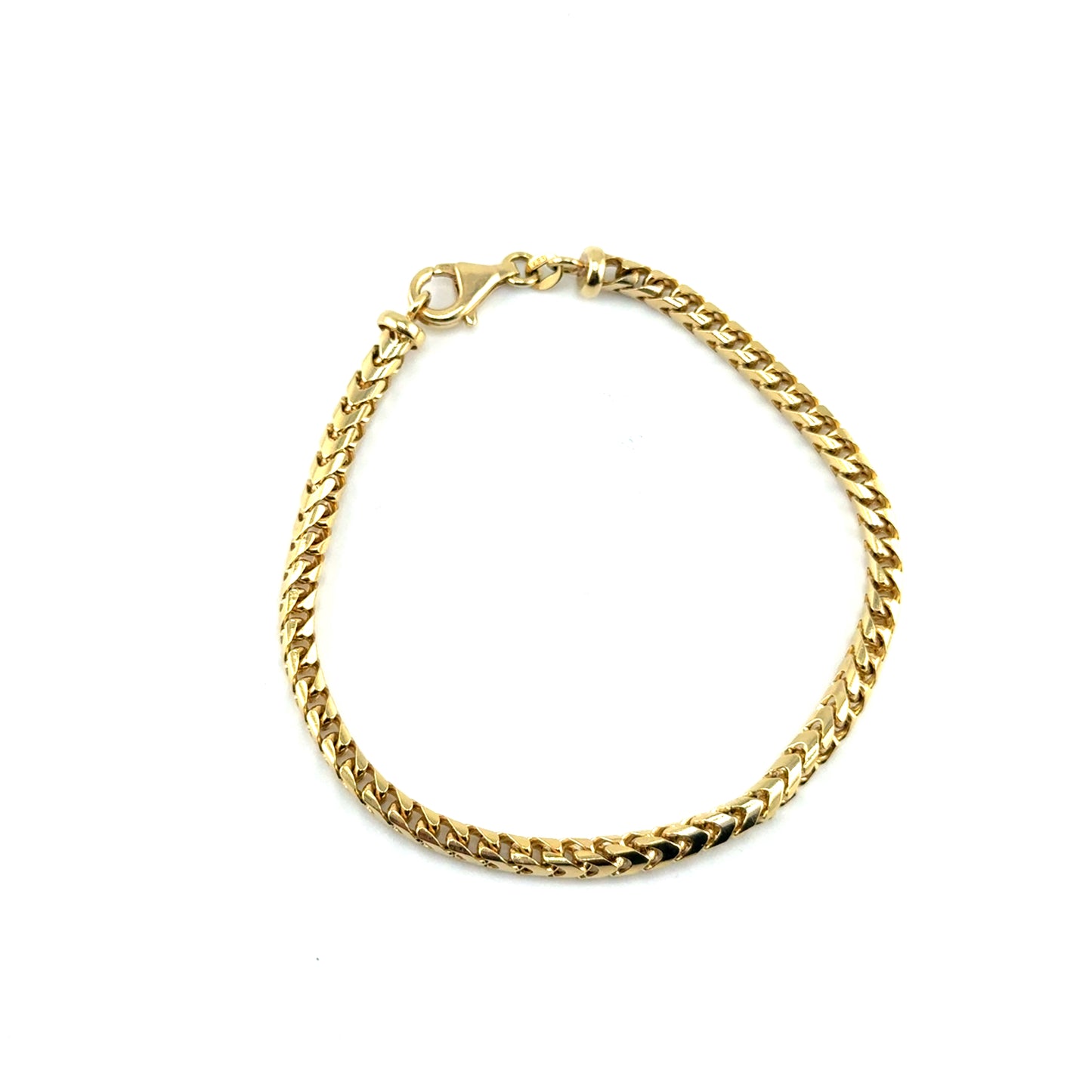 Pulsera Franco (maciza) en Oro 10K