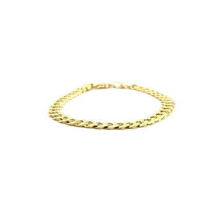 Pulsera Gourmet (maciza) en Oro 10K