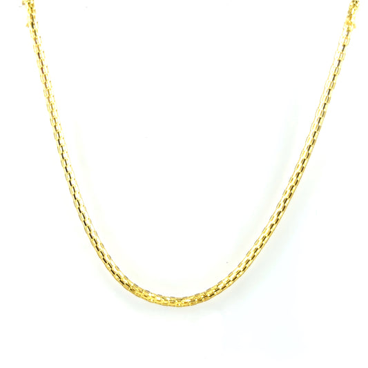 Cadena (franco) en Oro 10K (45cm)