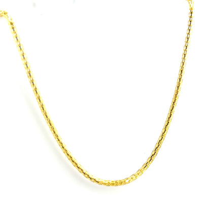 Cadena (franco) en Oro 10K (45cm)