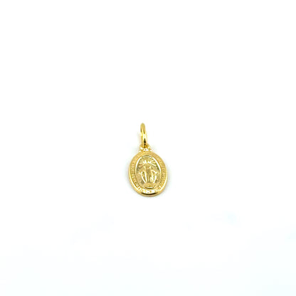 Dije (Virgen Maria) en Oro 10K