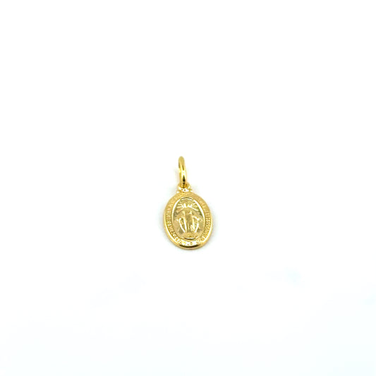 Dije (Virgen Maria) en Oro 10K