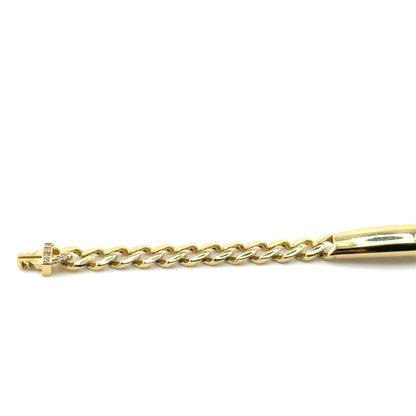 Pulsera Monaco en Oro 10K