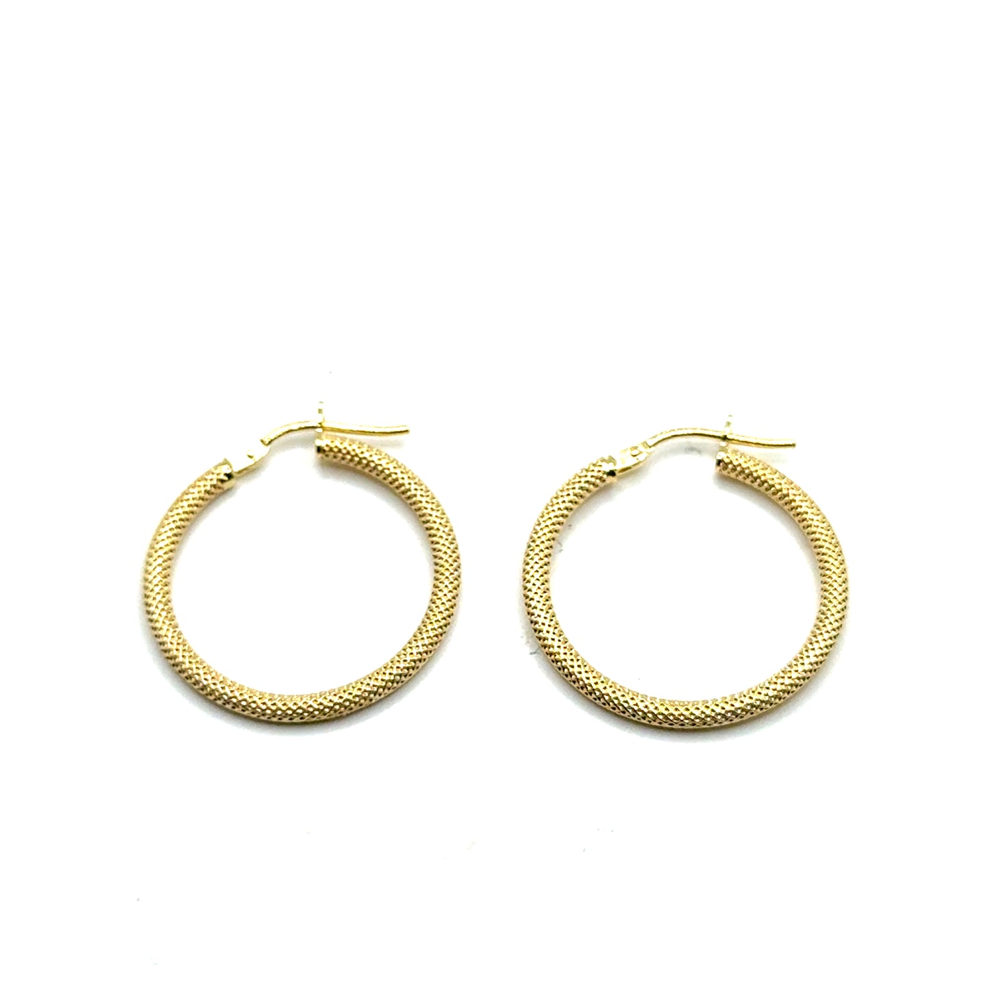 Argollas (matte) en Oro 10K