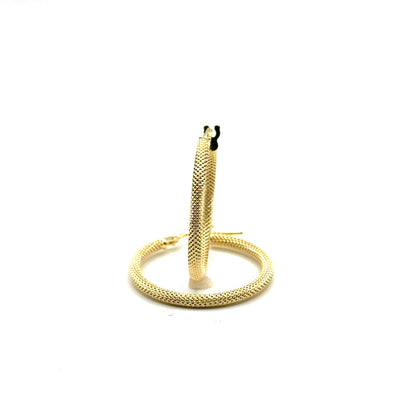 Argollas (matte) en Oro 10K