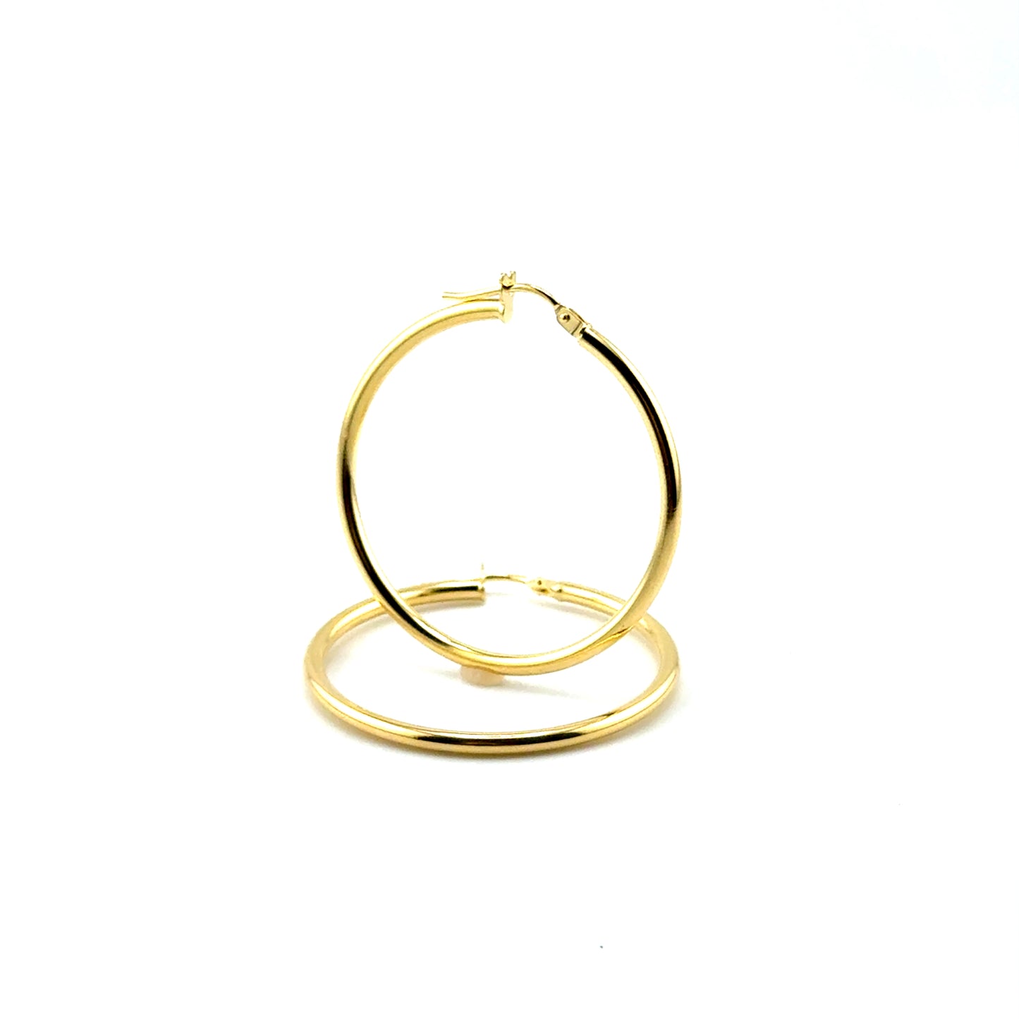 Argollas (liso) en Oro 10K