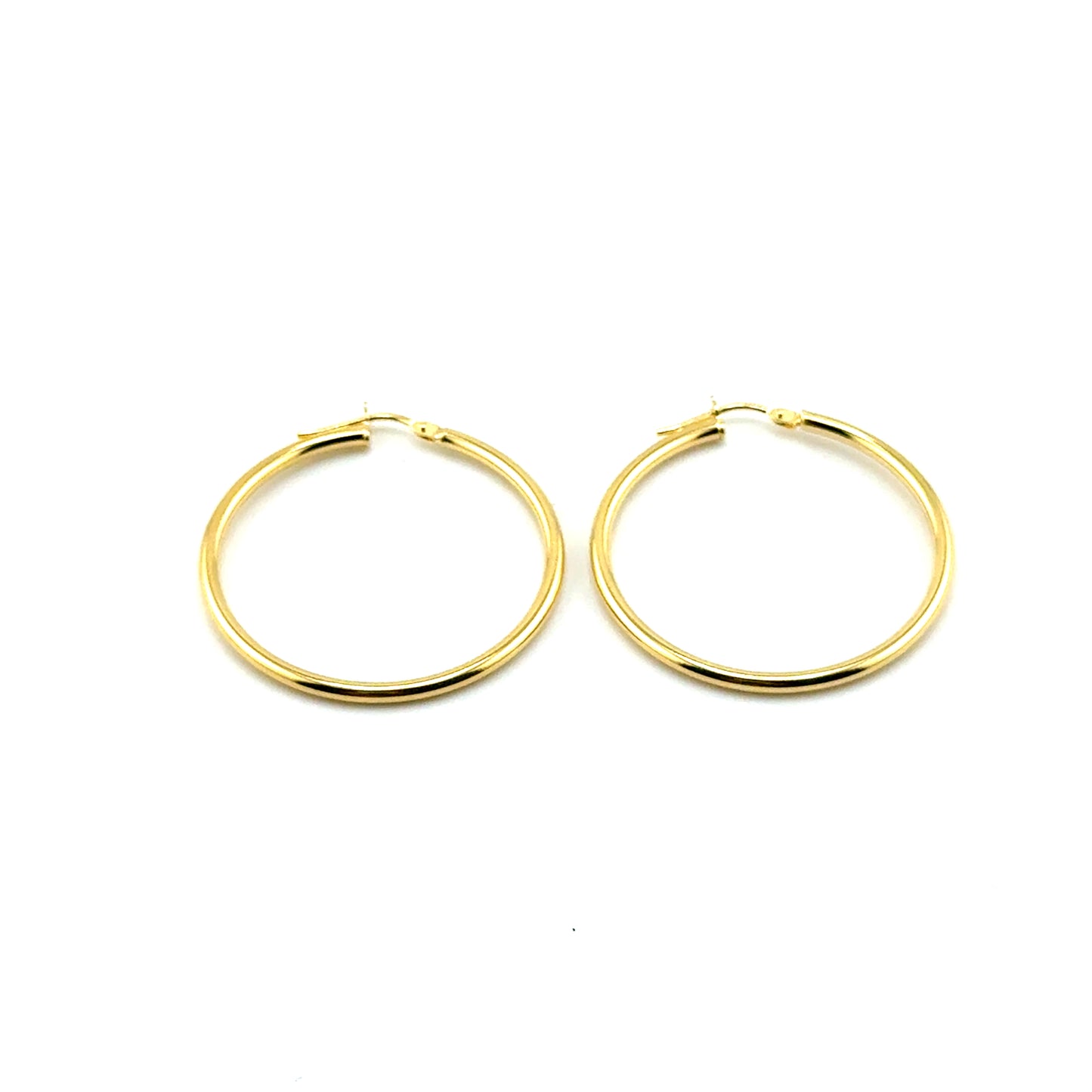 Argollas (liso) en Oro 10K