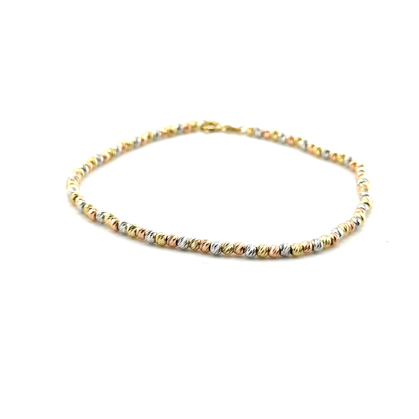 Pulsera en Oro 10K Tres Tonos