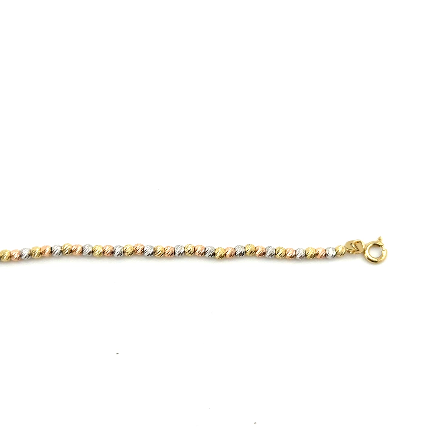 Pulsera en Oro 10K Tres Tonos