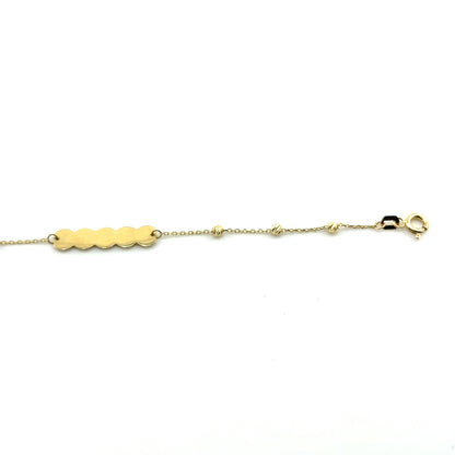 Pulsera (ID) en Oro 10K