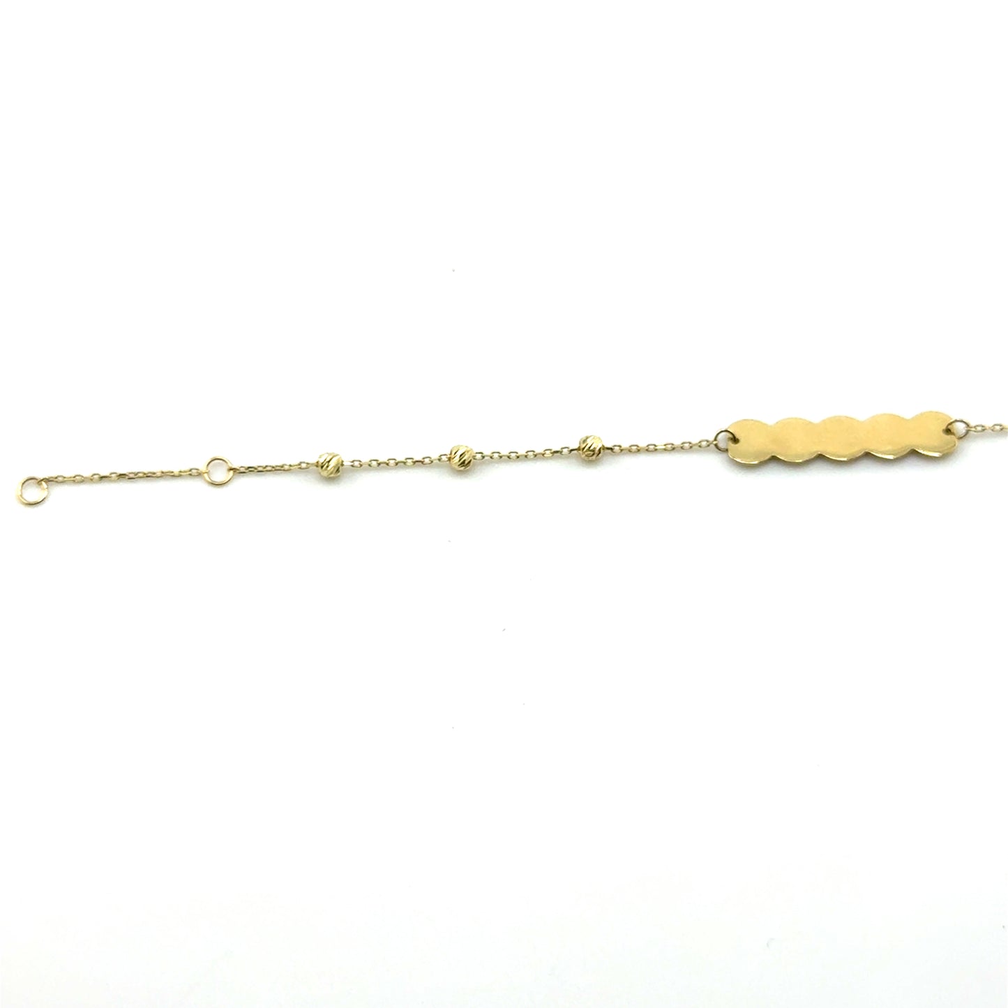 Pulsera (ID) en Oro 10K