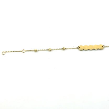 Pulsera (ID) en Oro 10K