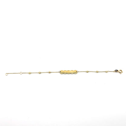 Pulsera (ID) en Oro 10K