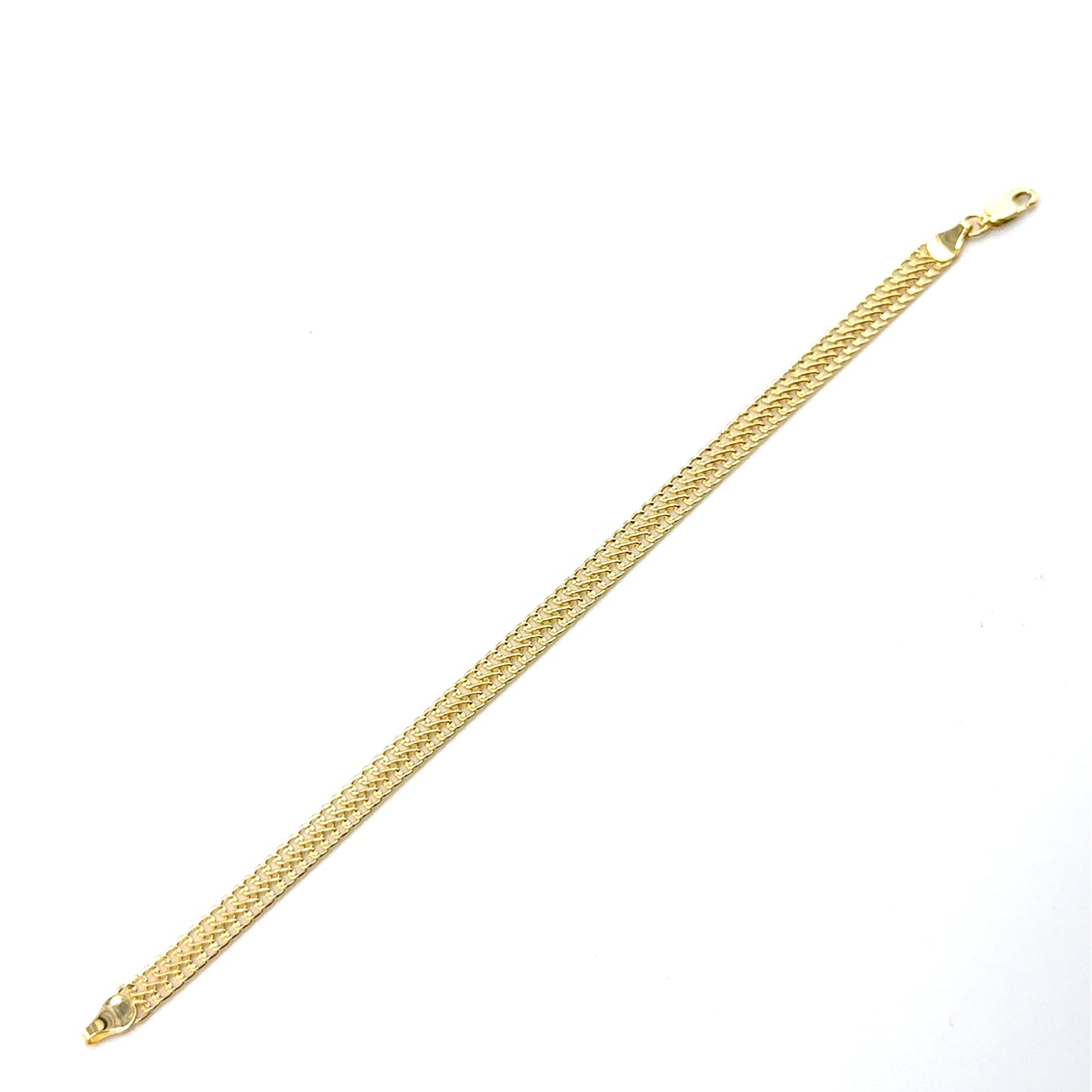 Pulsera (Bismark) en Oro 10K