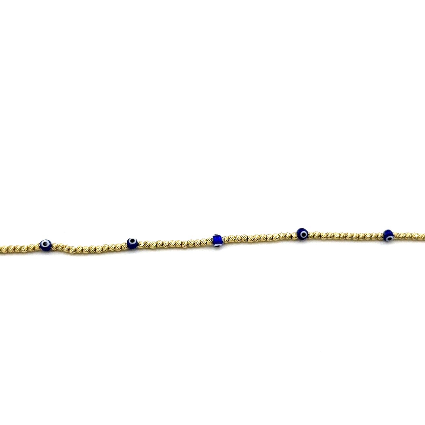 Pulsera (ojo con bolitas) en Oro 10K
